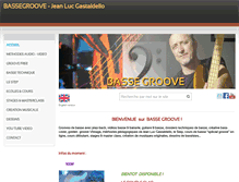 Tablet Screenshot of bassegroove.com